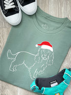 Cocker Spaniel Christmas Edition Ava Women's Regular Fit Tee