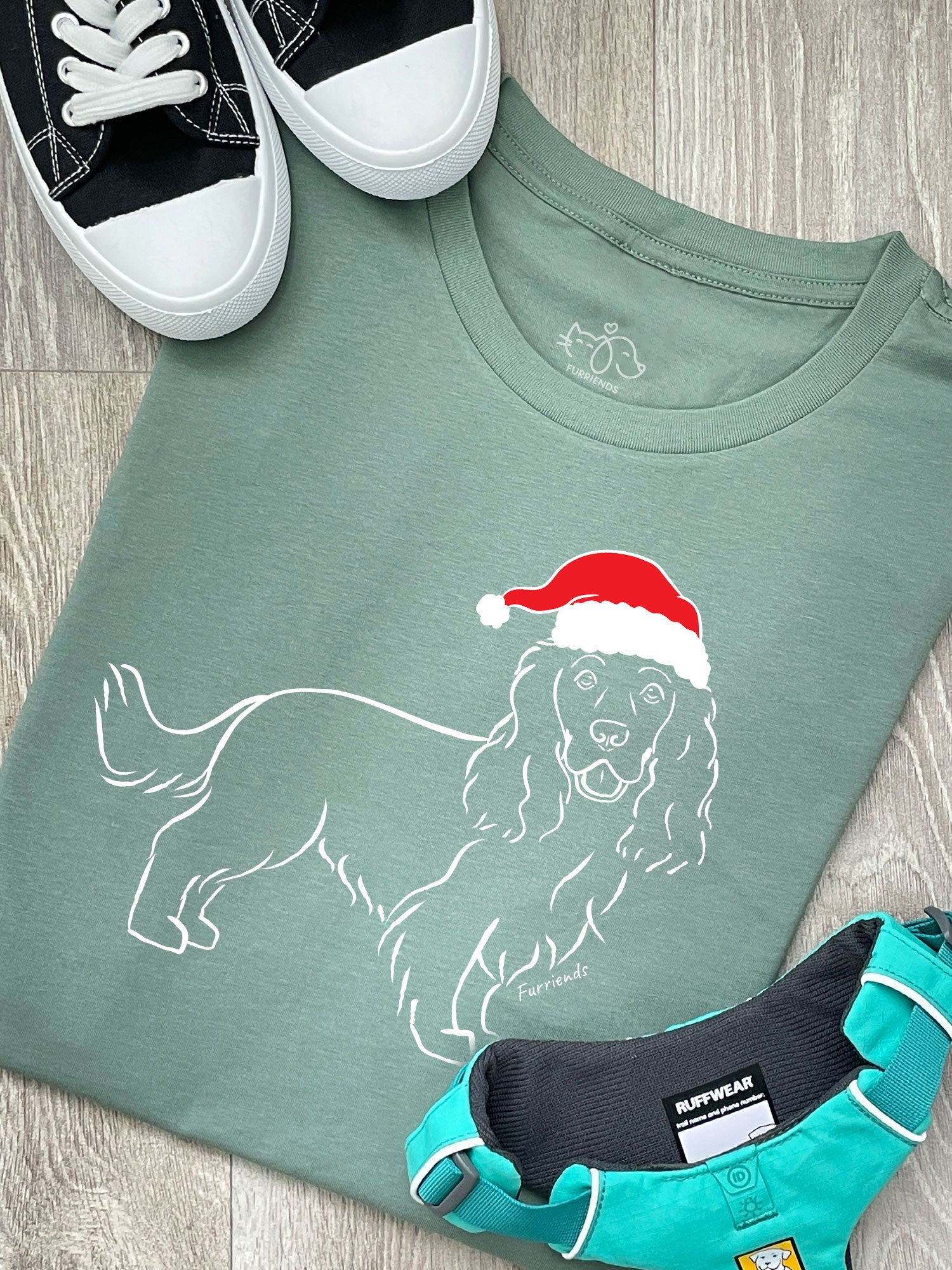 Cocker Spaniel Christmas Edition Ava Women's Regular Fit Tee