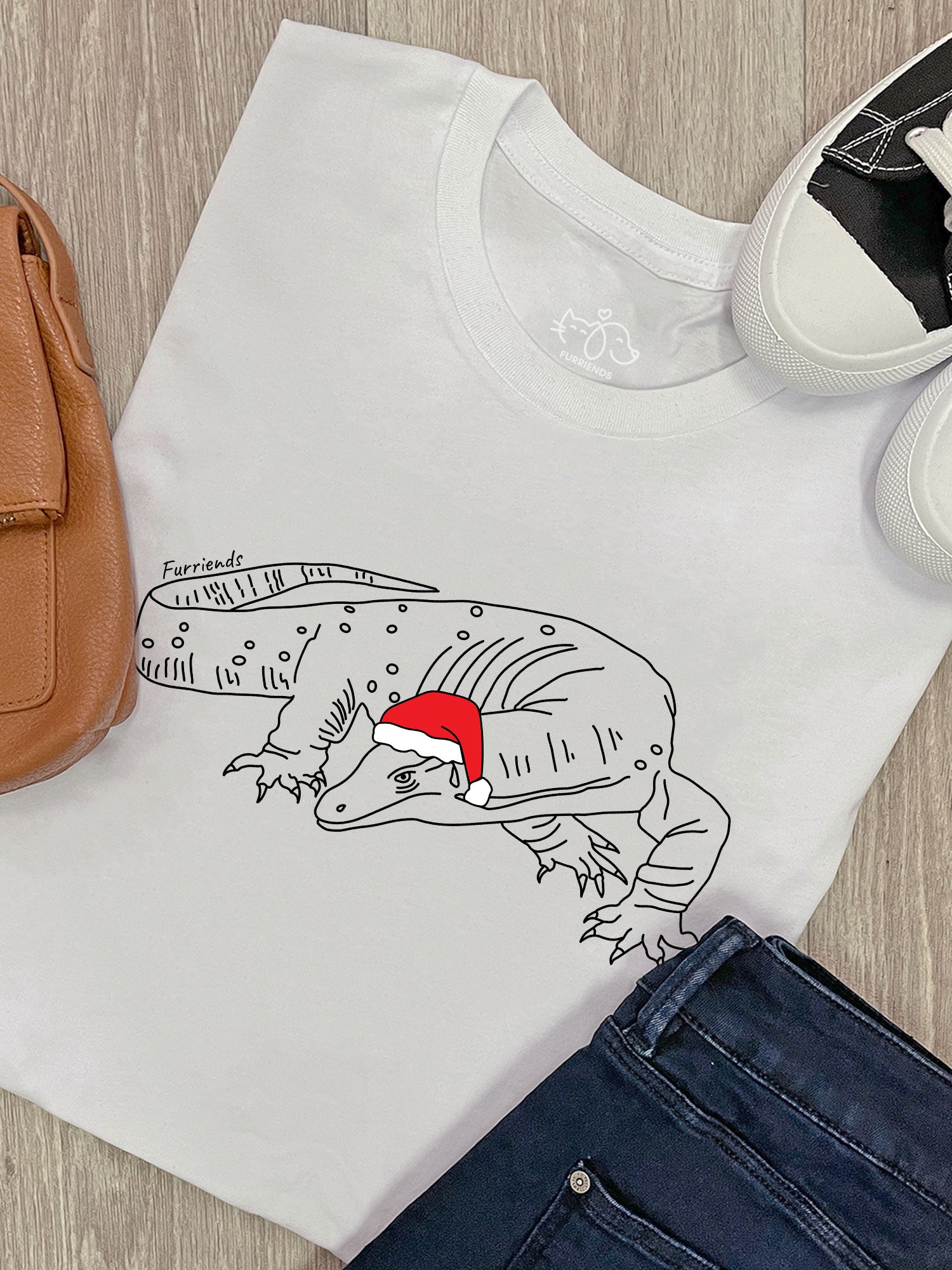 Lace Monitor Christmas Edition Ava Women's Regular Fit Tee