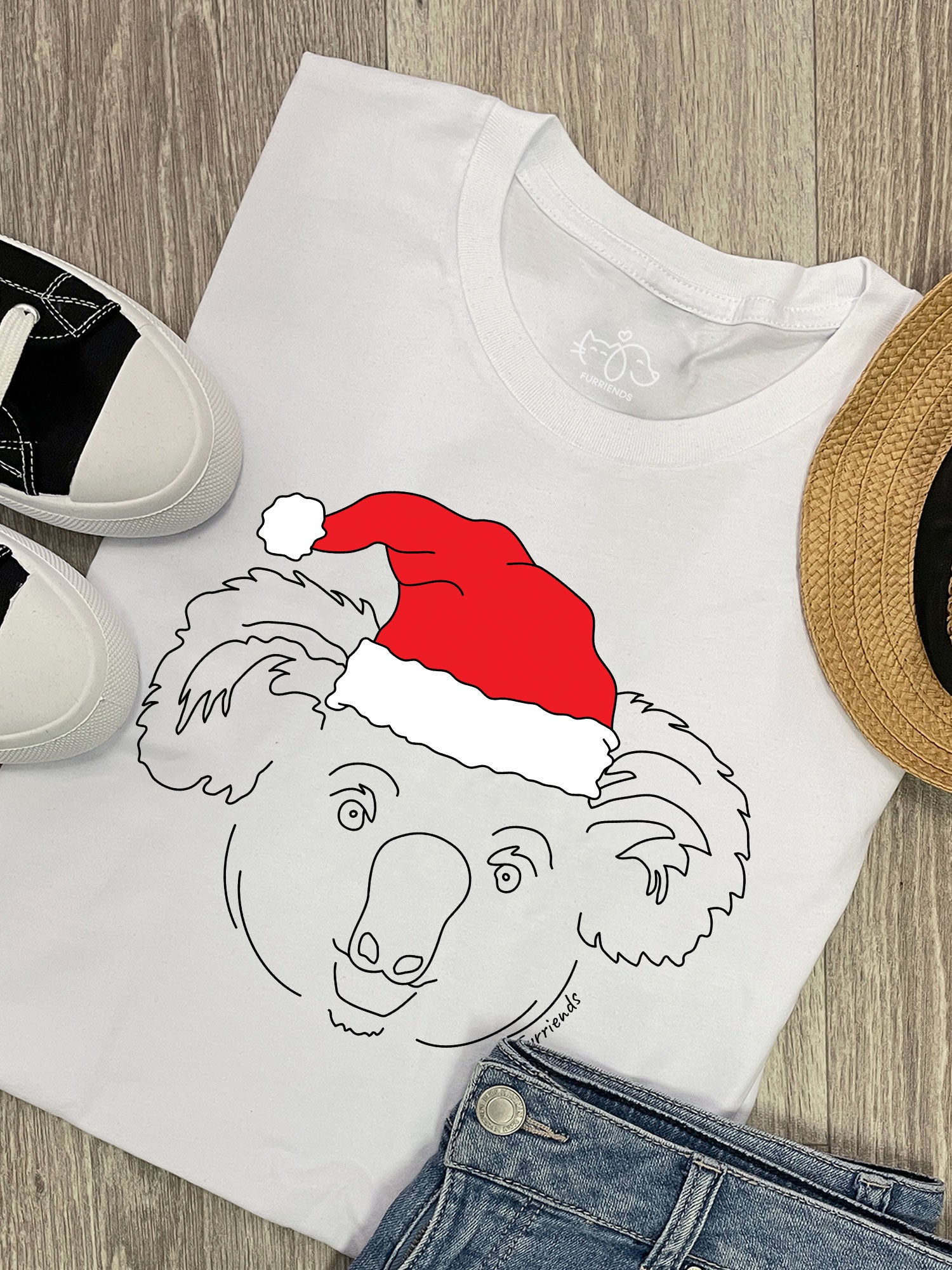 Koala Christmas Edition Ava Women's Regular Fit Tee
