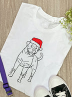 Rottweiler Christmas Edition Ava Women's Regular Fit Tee