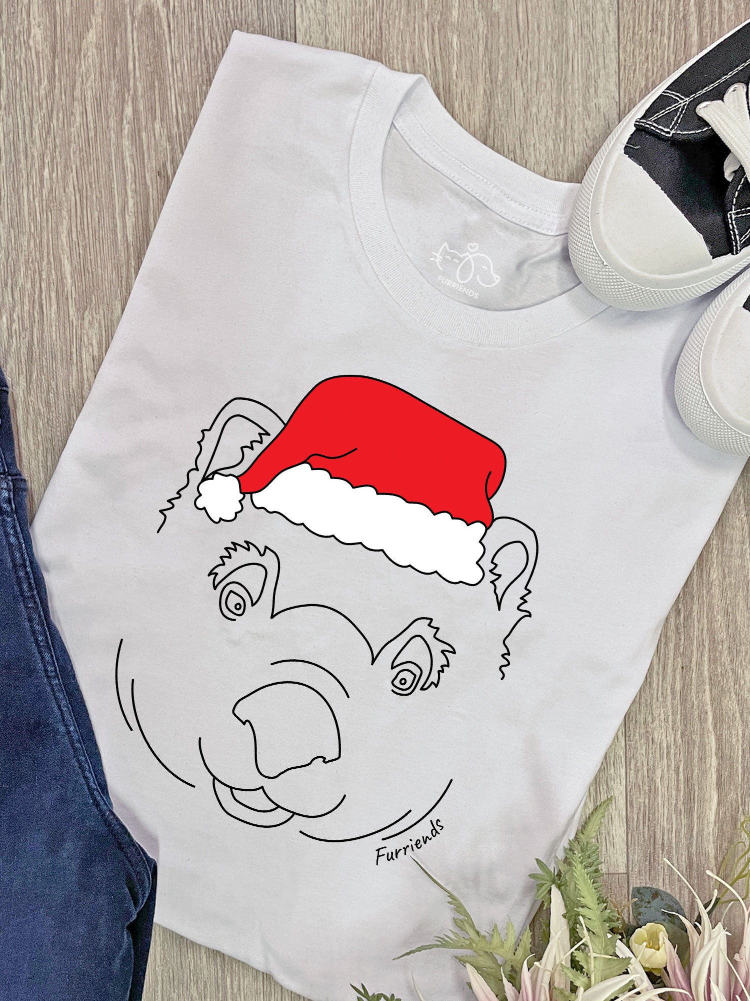 Wombat Christmas Edition Ava Women's Regular Fit Tee