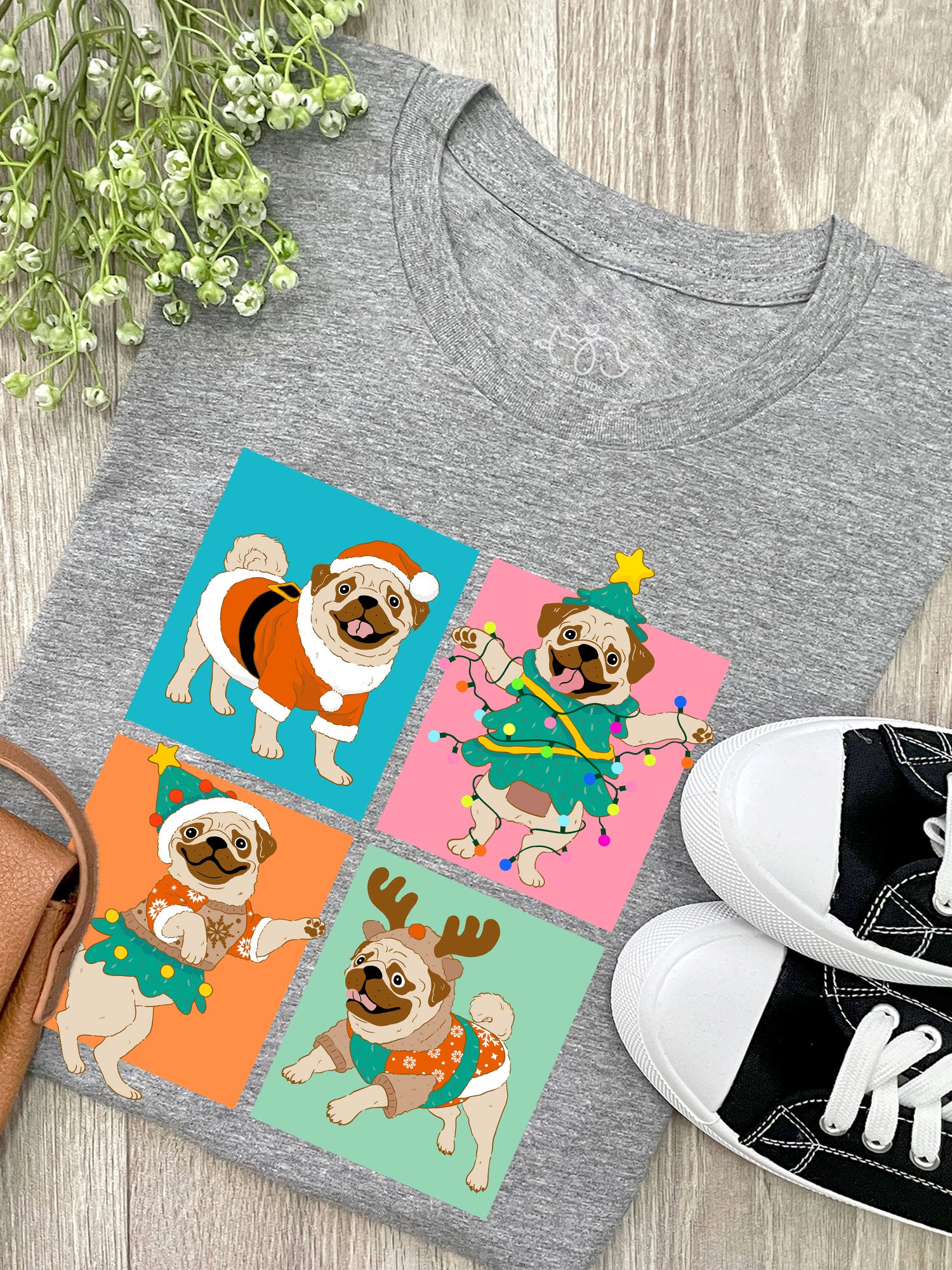 Pugmas Ava Women's Regular Fit Tee