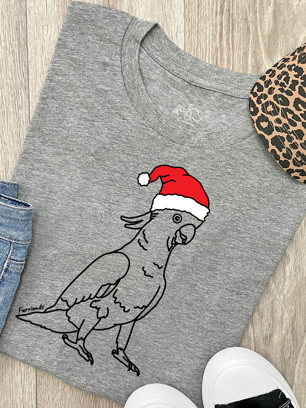 Sulphur-Crested Cockatoo Christmas Edition Ava Women's Regular Fit Tee