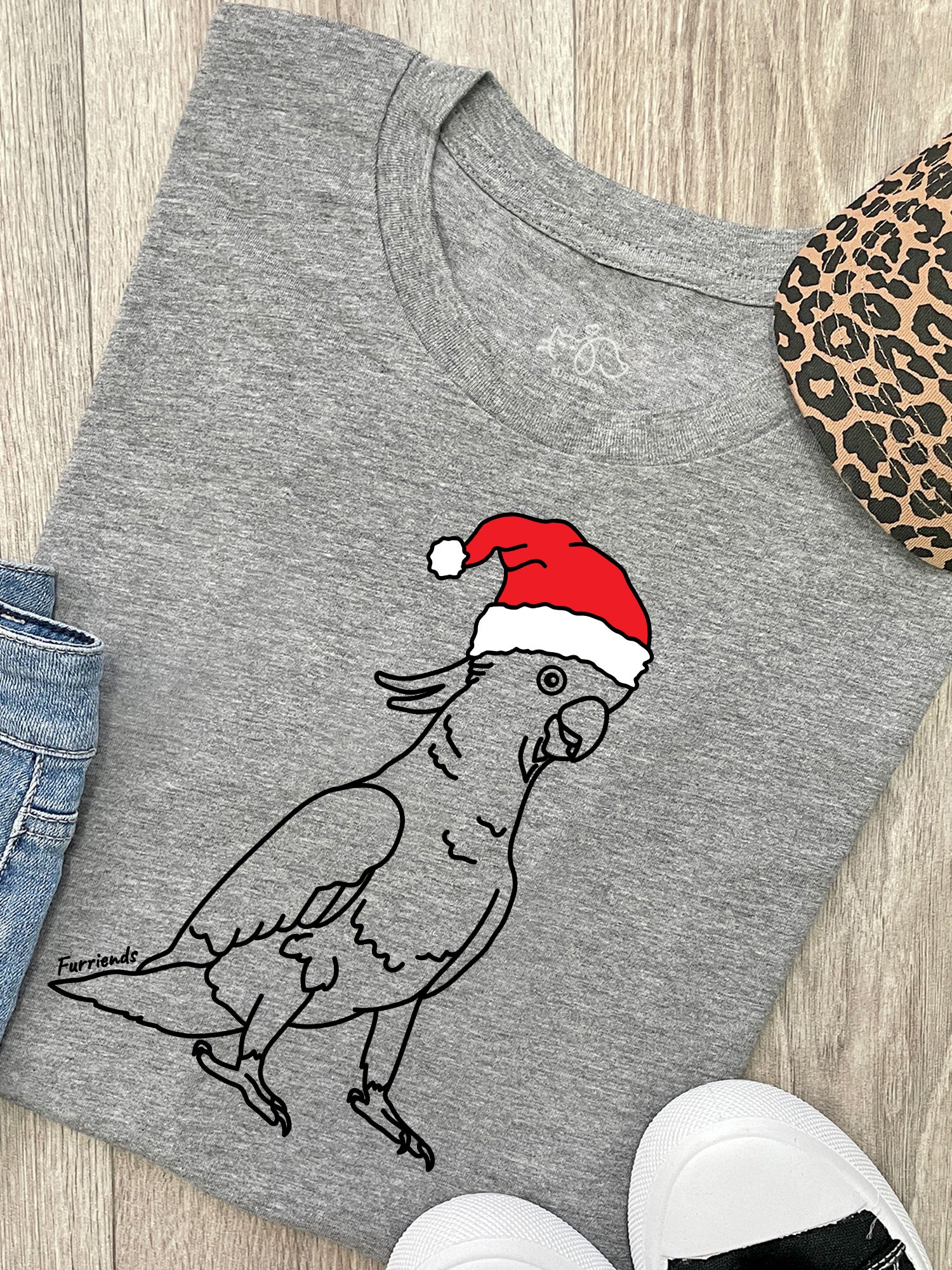 Sulphur-Crested Cockatoo Christmas Edition Ava Women's Regular Fit Tee