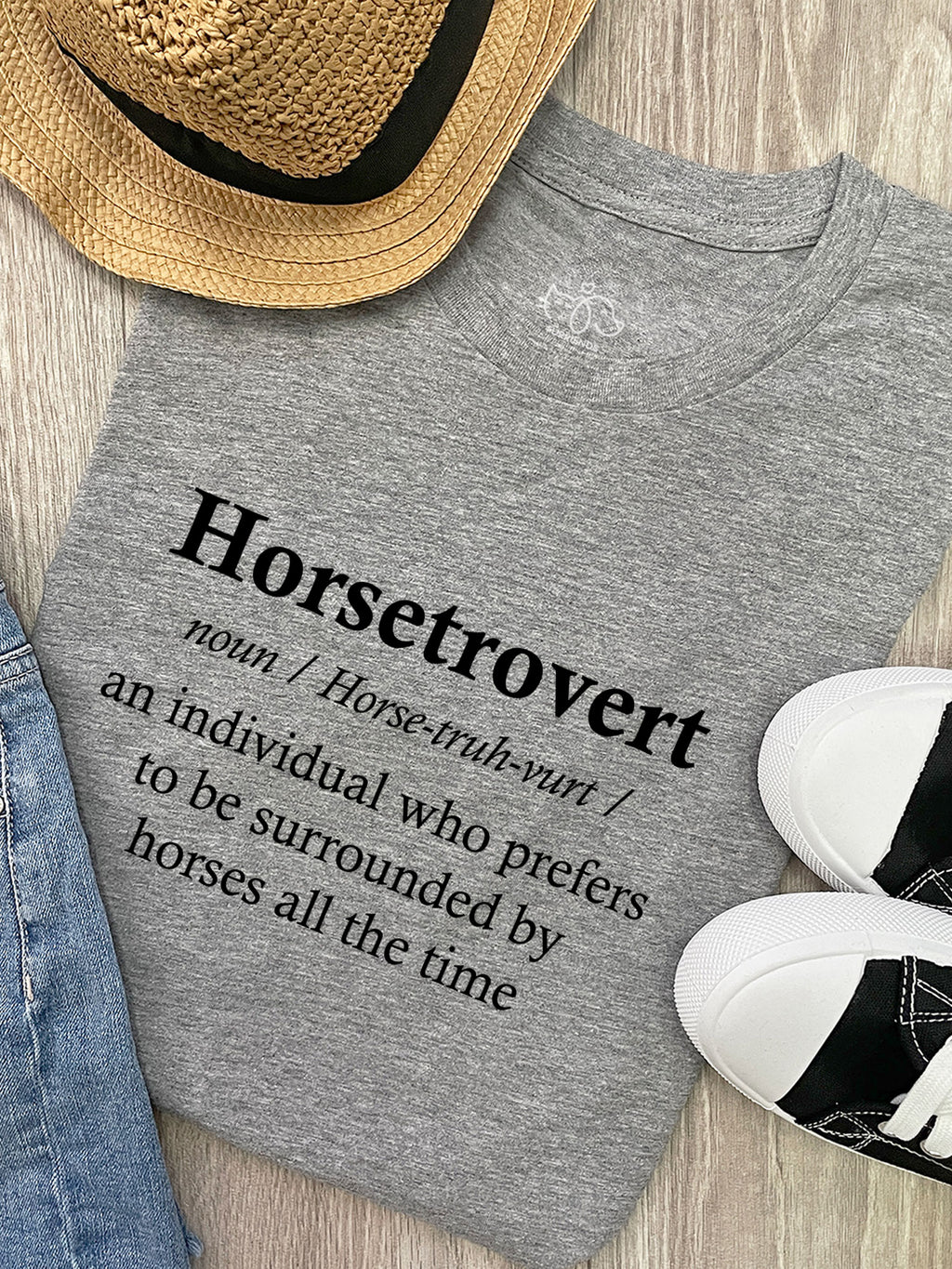 Horsetrovert Ava Women's Regular Fit Tee