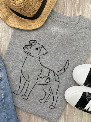 Jack Russell Terrier (Smooth Coat) Ava Women's Regular Fit Tee