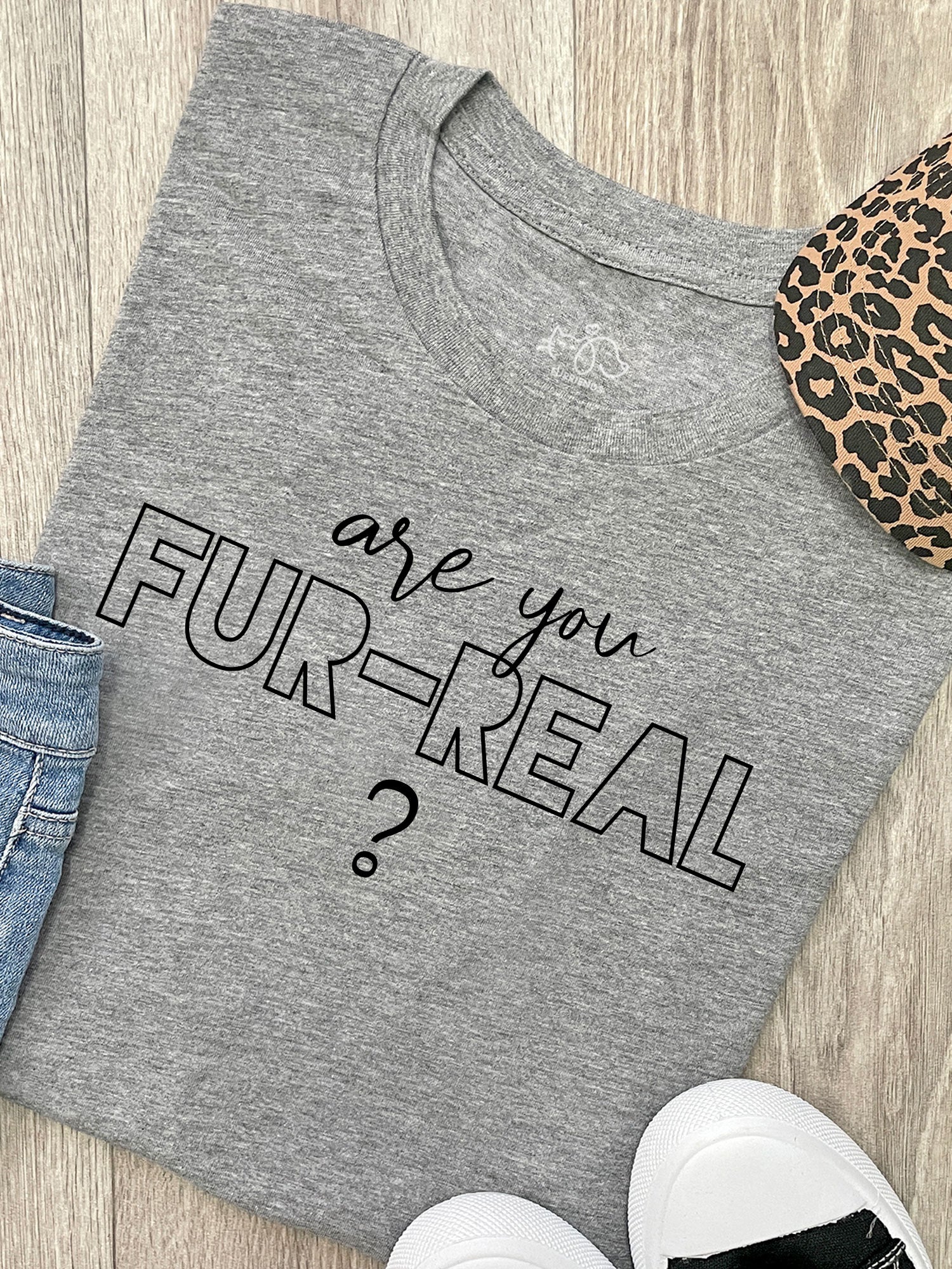 Are You Fur-Real? Ava Women's Regular Fit Tee