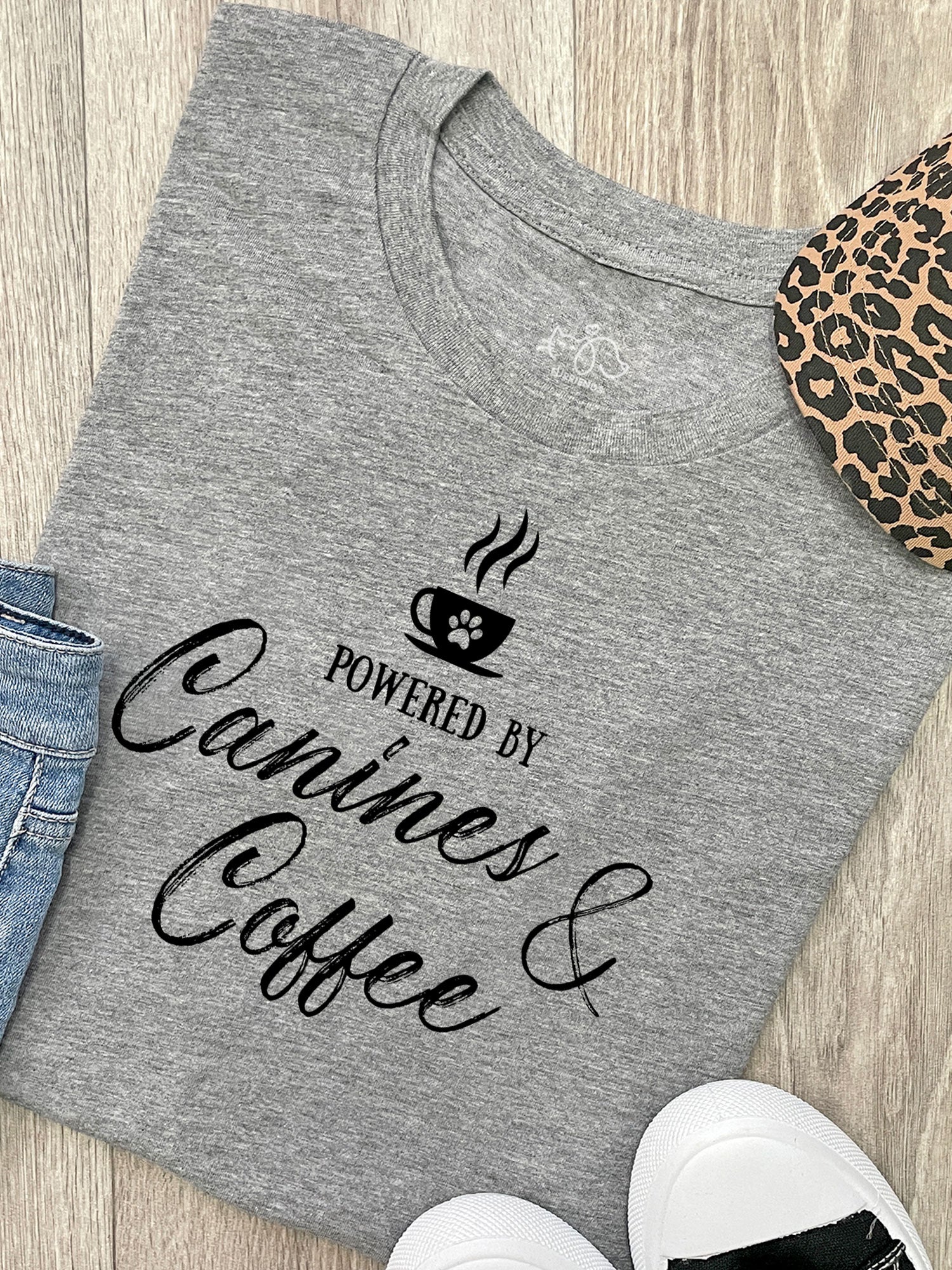 Canines & Coffee Ava Women's Regular Fit Tee