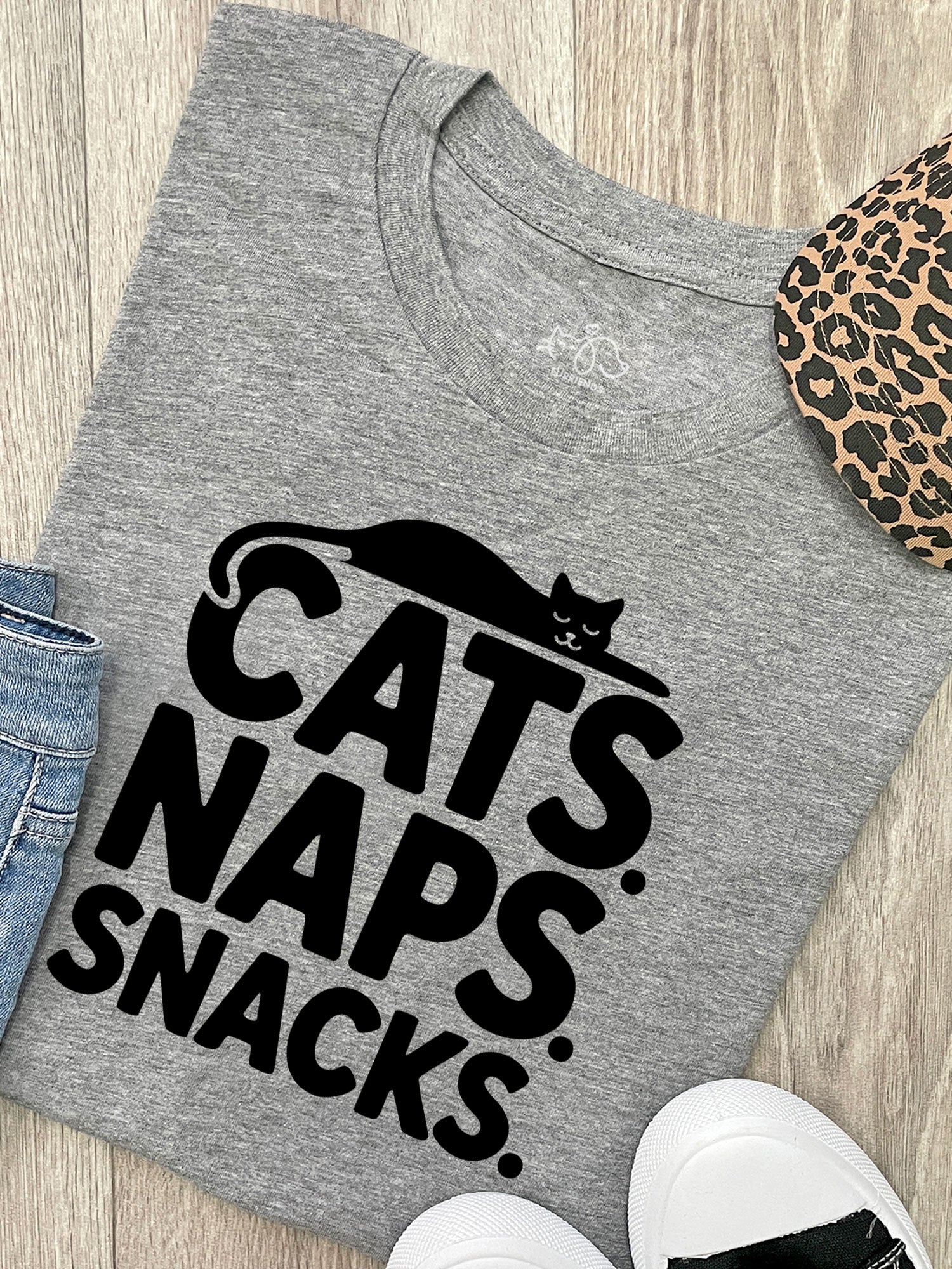 Cats. Naps. Snacks. Ava Women's Regular Fit Tee