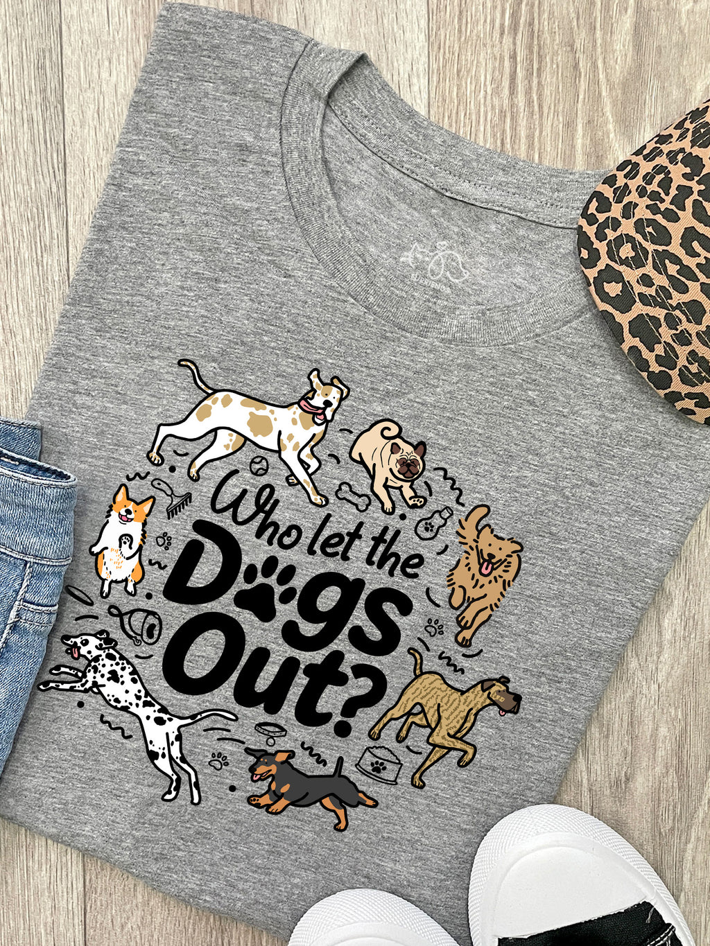 Who Let The Dogs Out? Ava Women's Regular Fit Tee
