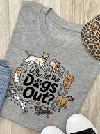 Who Let The Dogs Out? Ava Women's Regular Fit Tee