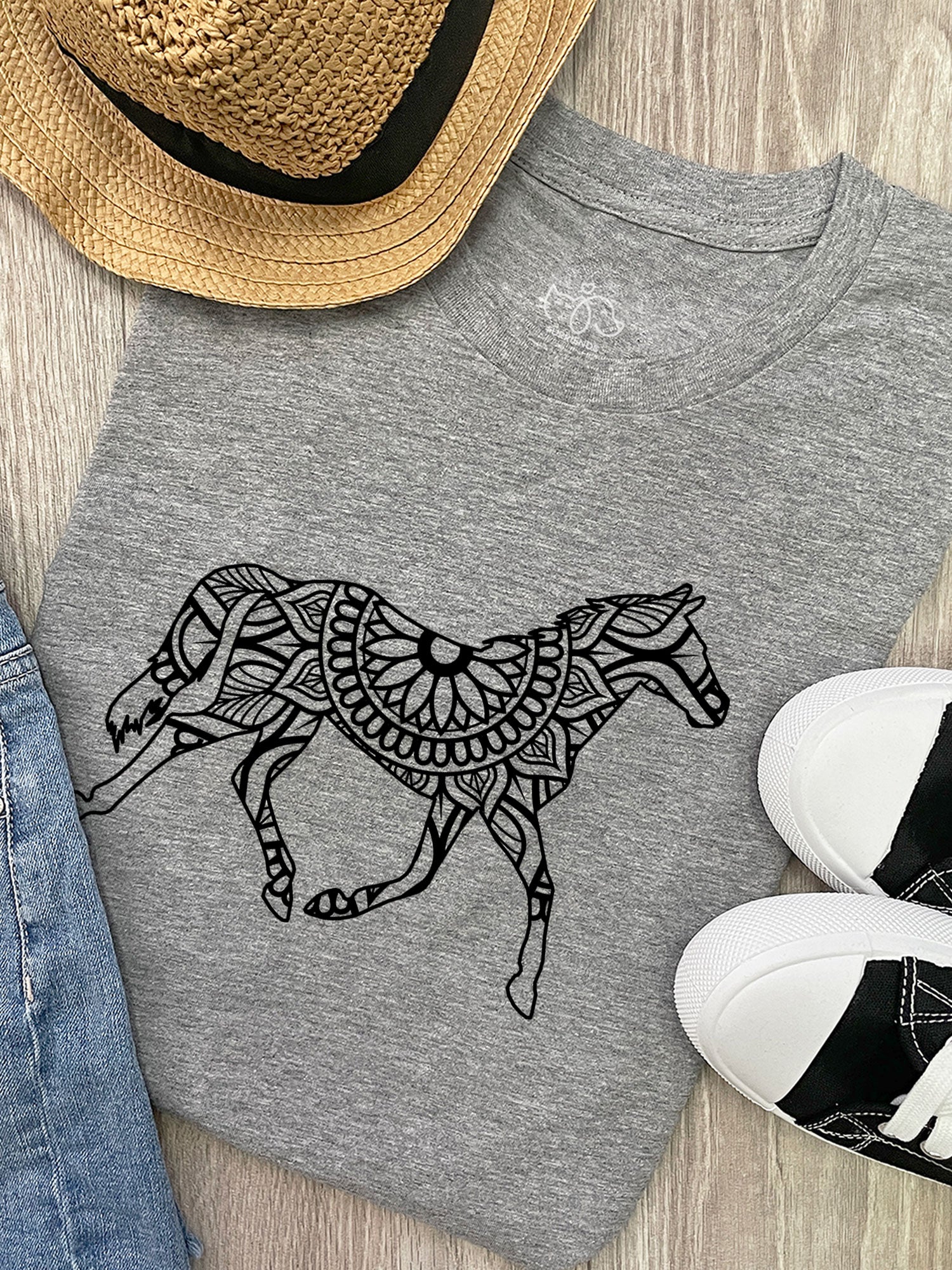 Horse Mandala Ava Women's Regular Fit Tee