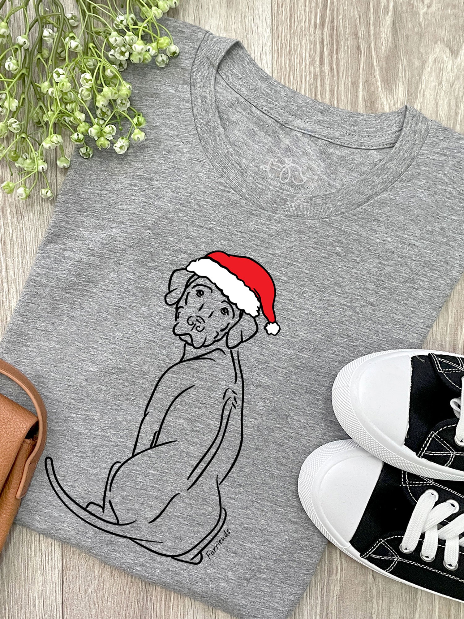 Rhodesian Ridgeback Christmas Edition Ava Women's Regular Fit Tee