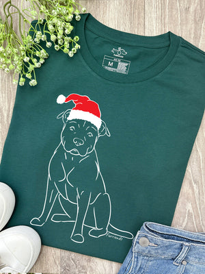 American Staffordshire Terrier Christmas Edition Ava Women's Regular Fit Tee
