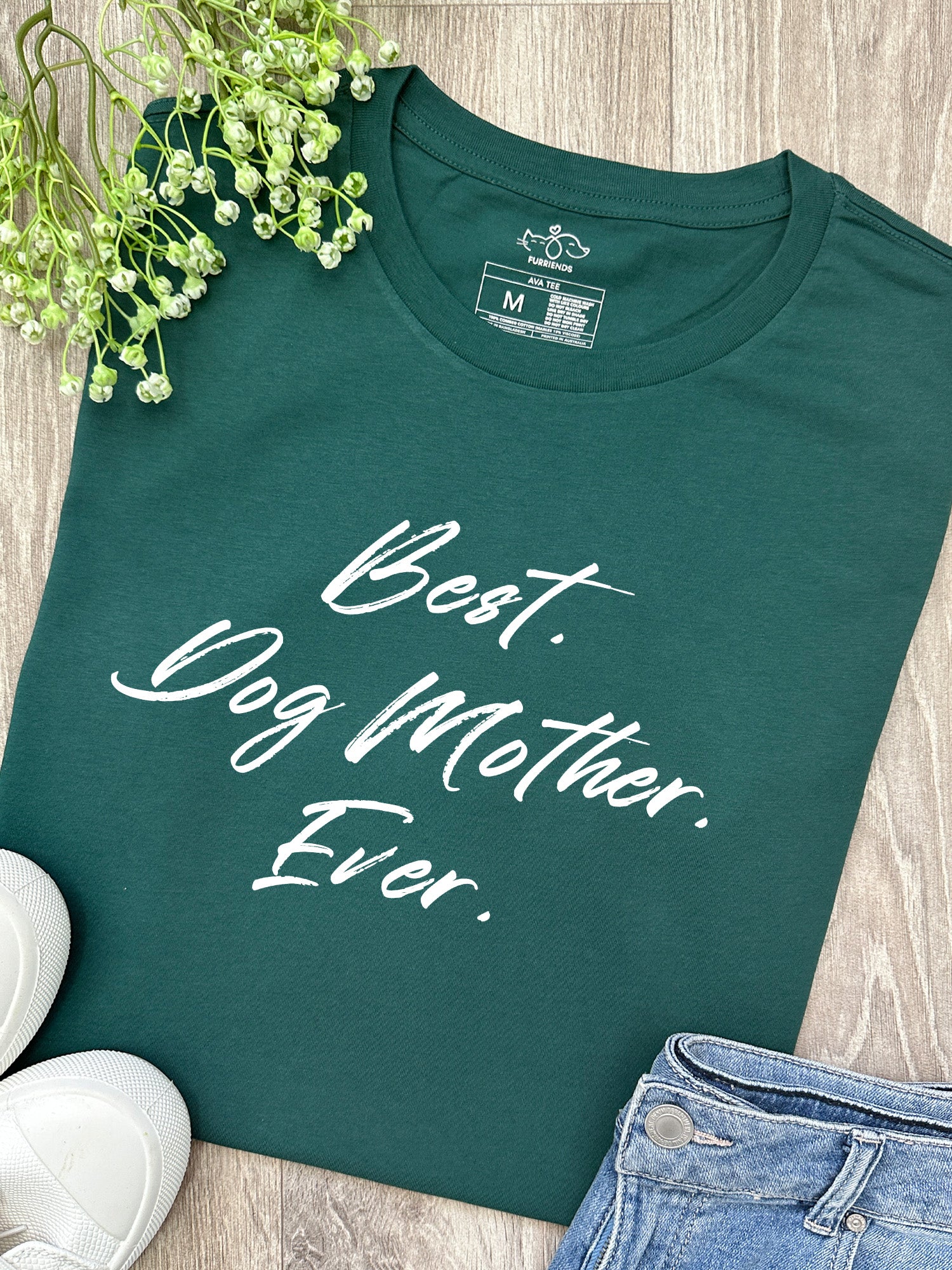 Best. Dog Mother. Ever. Ava Women's Regular Fit Tee
