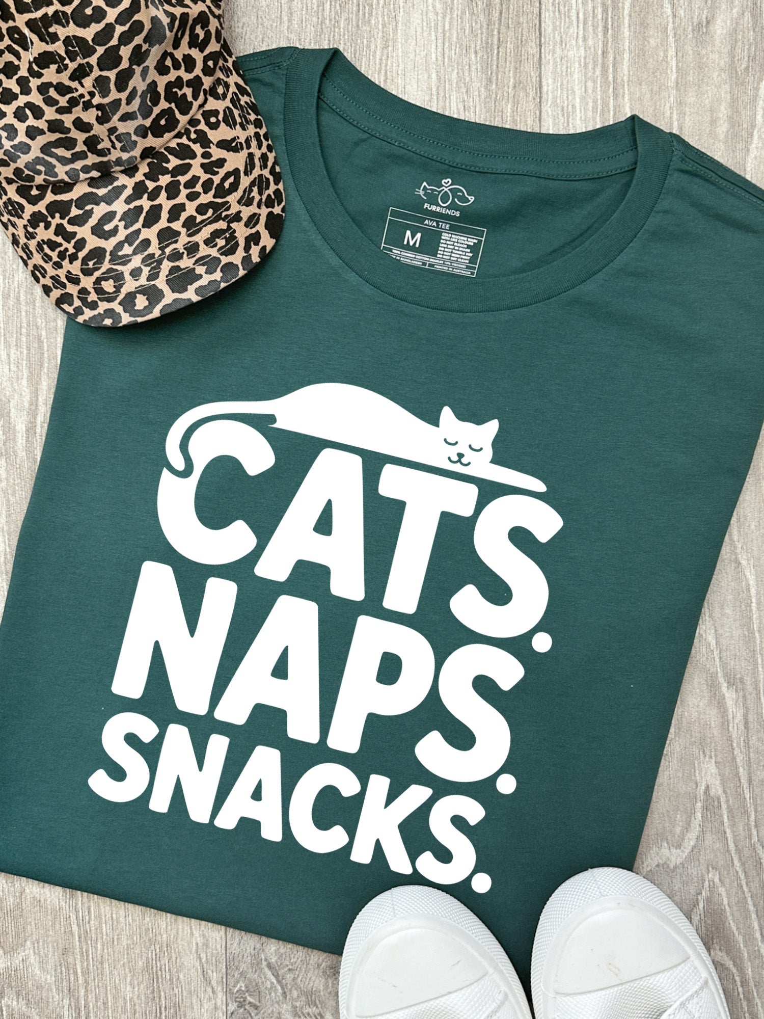 Cats. Naps. Snacks. Ava Women's Regular Fit Tee