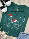 Christmas Edition Dual Breed Customisable Ava Women's Regular Fit Tee