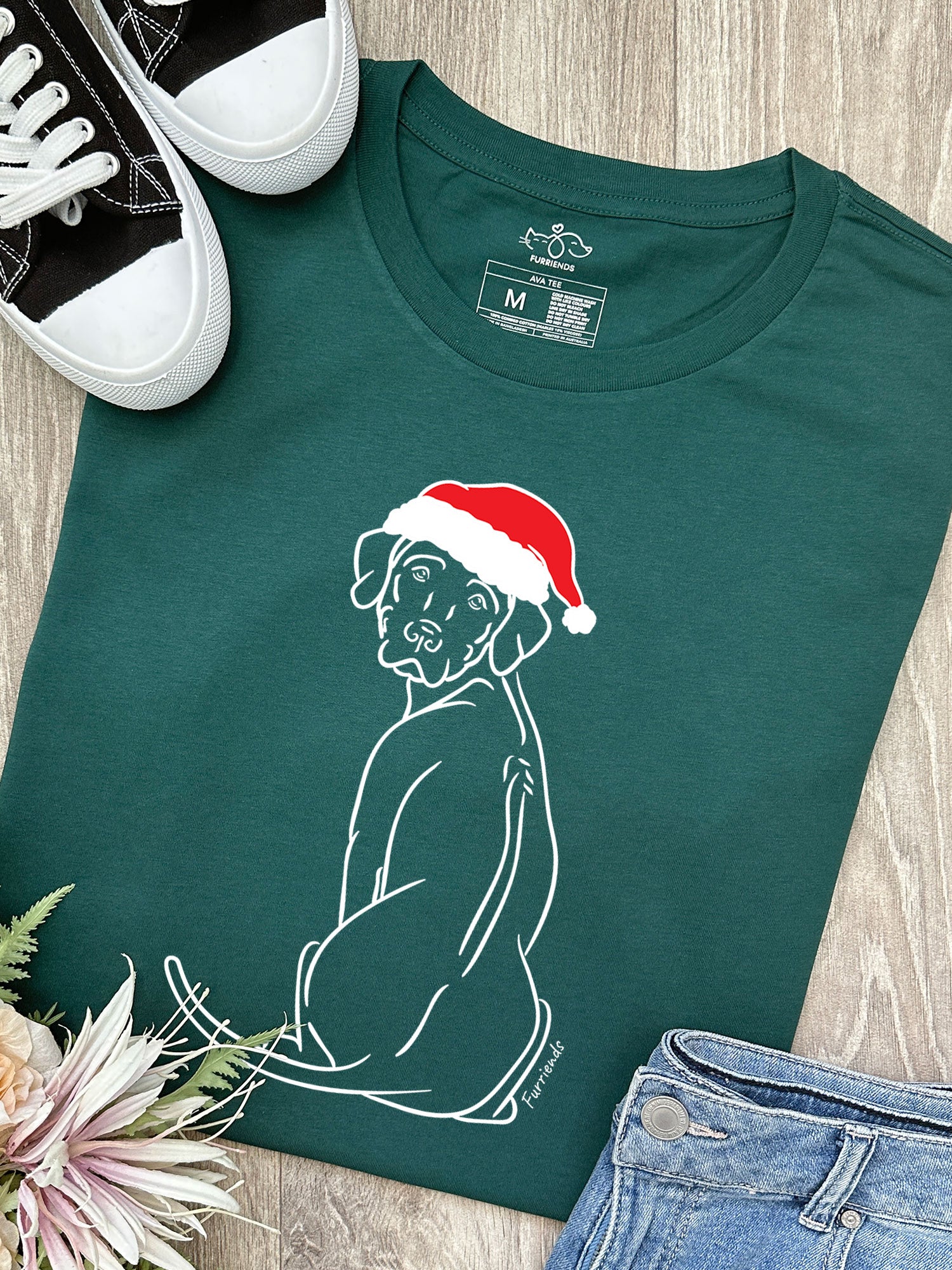 Rhodesian Ridgeback Christmas Edition Ava Women's Regular Fit Tee