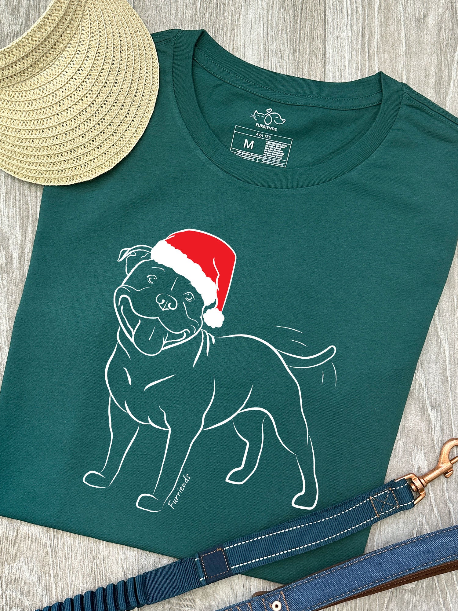 Staffy christmas jumper 2025