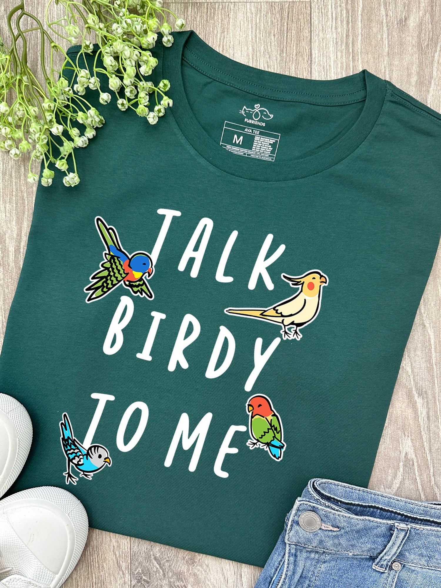 Talk Birdy To Me Ava Women's Regular Fit Tee