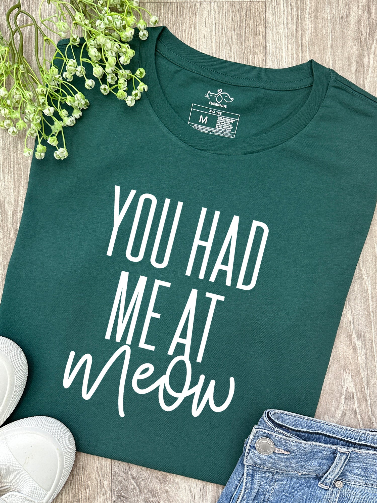 You Had Me At Meow Ava Women's Regular Fit Tee