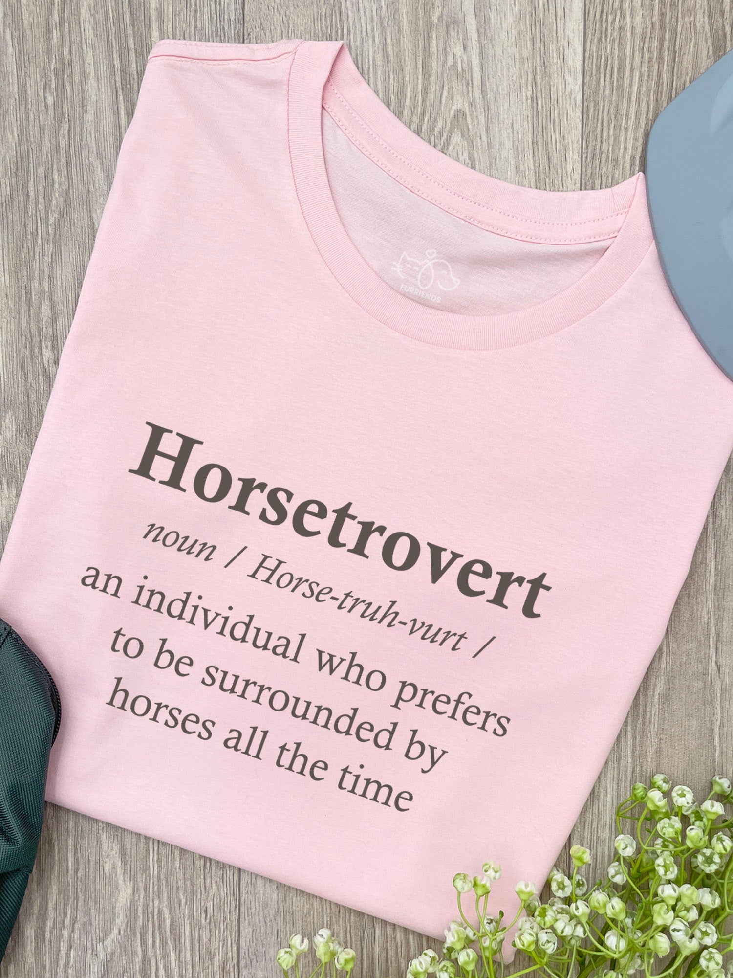 Horsetrovert Ava Women's Regular Fit Tee
