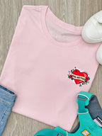 Dog Mother Heart Tattoo Ava Women's Regular Fit Tee