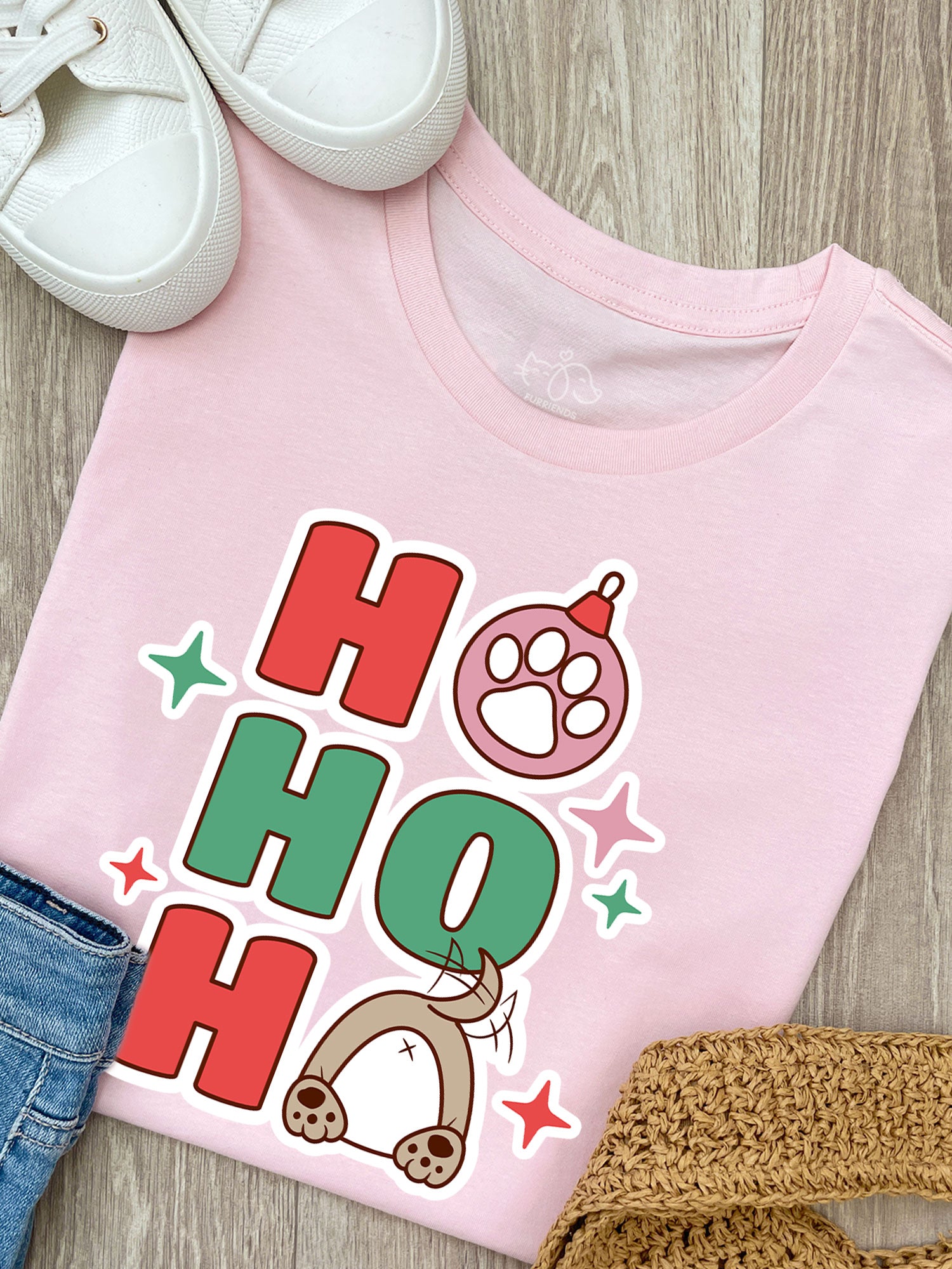 Ho Ho Ho Ava Women's Regular Fit Tee