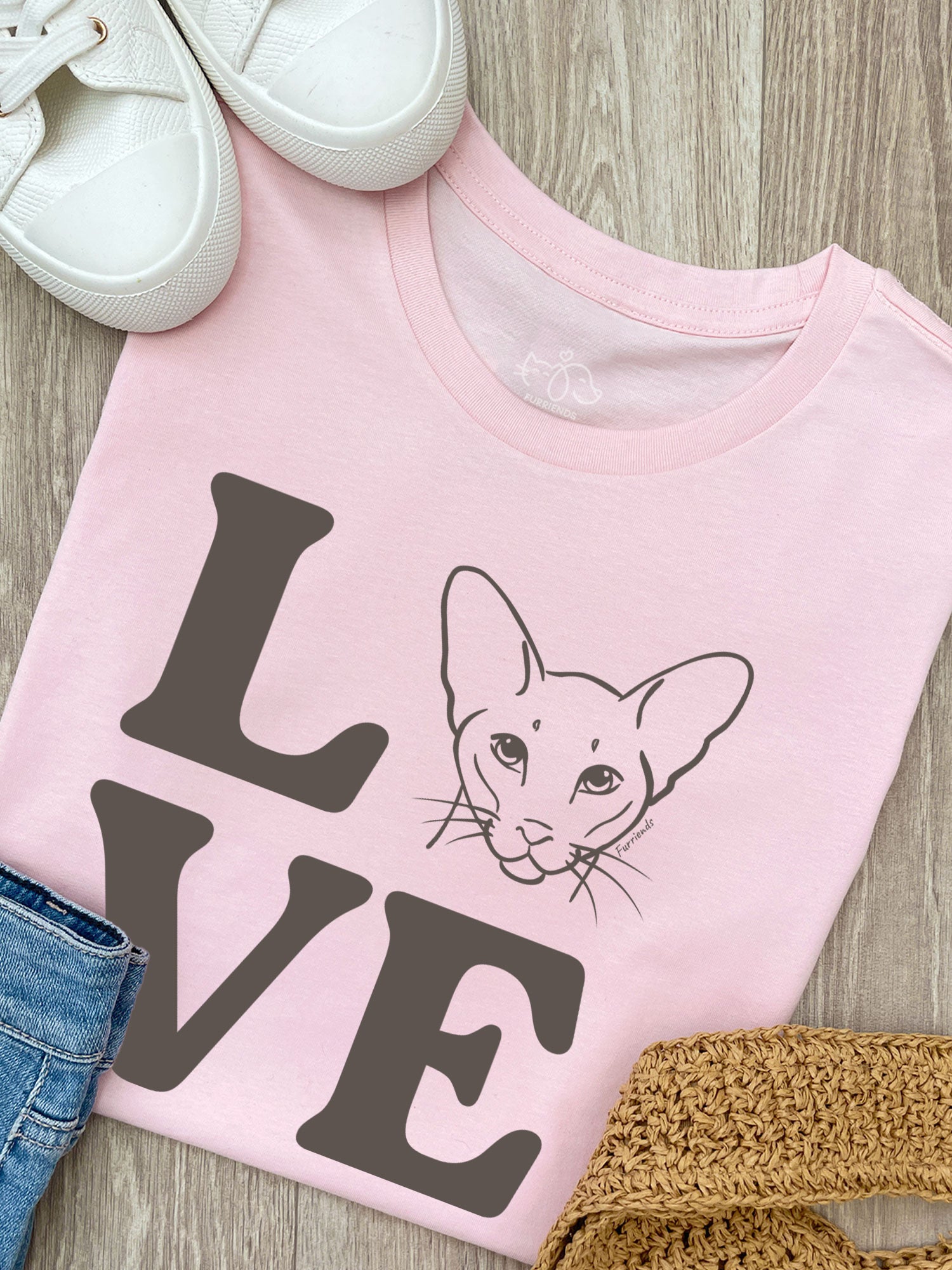 Breed LOVE Ava Women's Regular Fit Tee (Customisable)