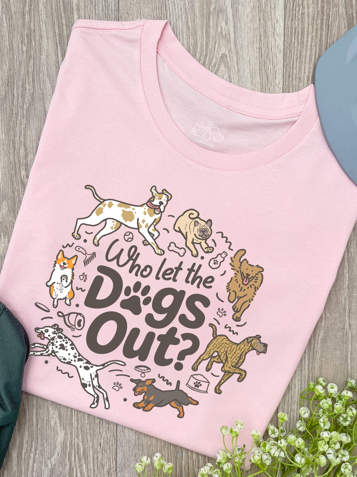 Who Let The Dogs Out? Ava Women's Regular Fit Tee