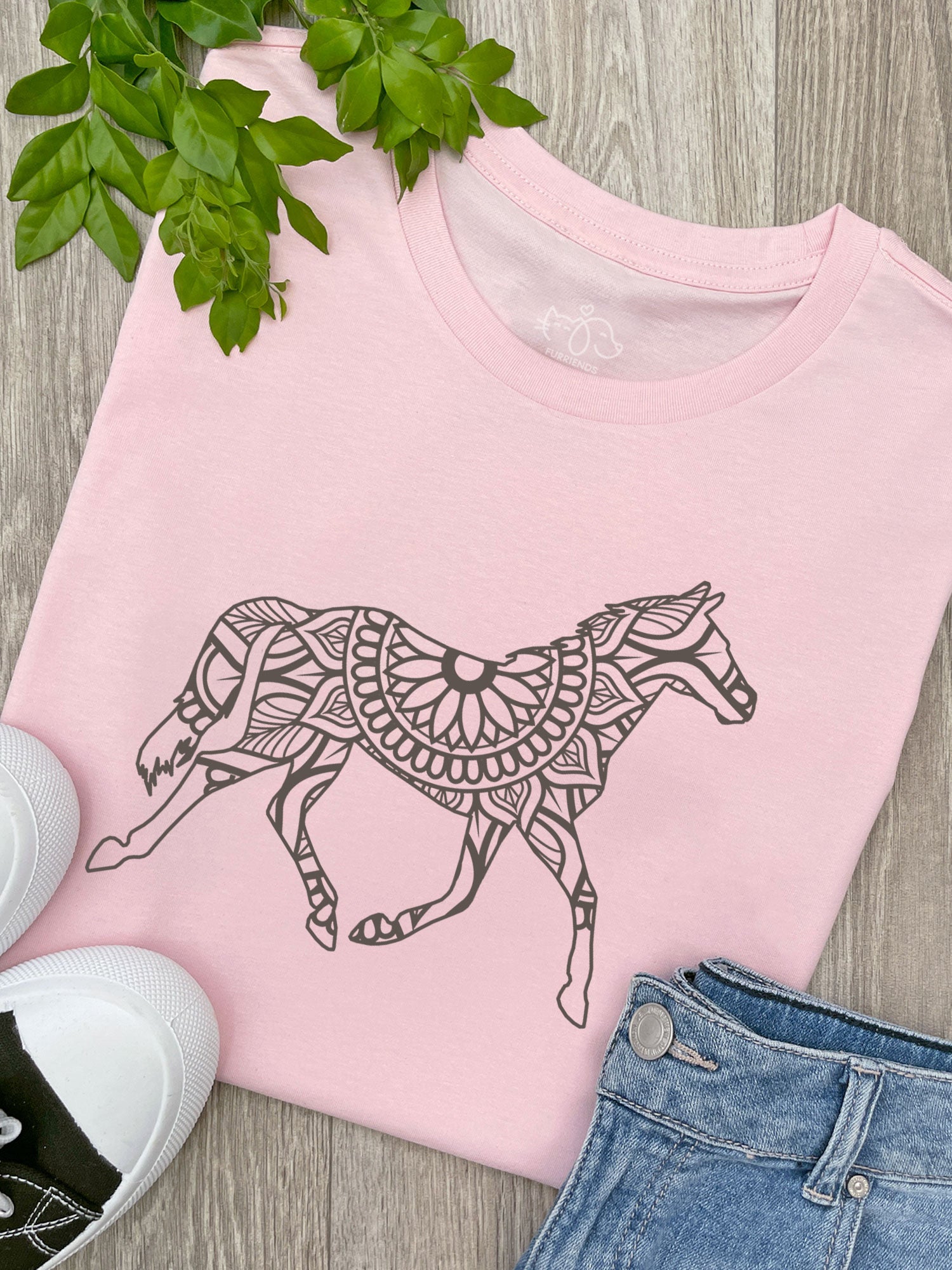 Horse Mandala Ava Women's Regular Fit Tee