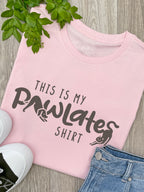 This Is My Pawlates Shirt Ava Women's Regular Fit Tee