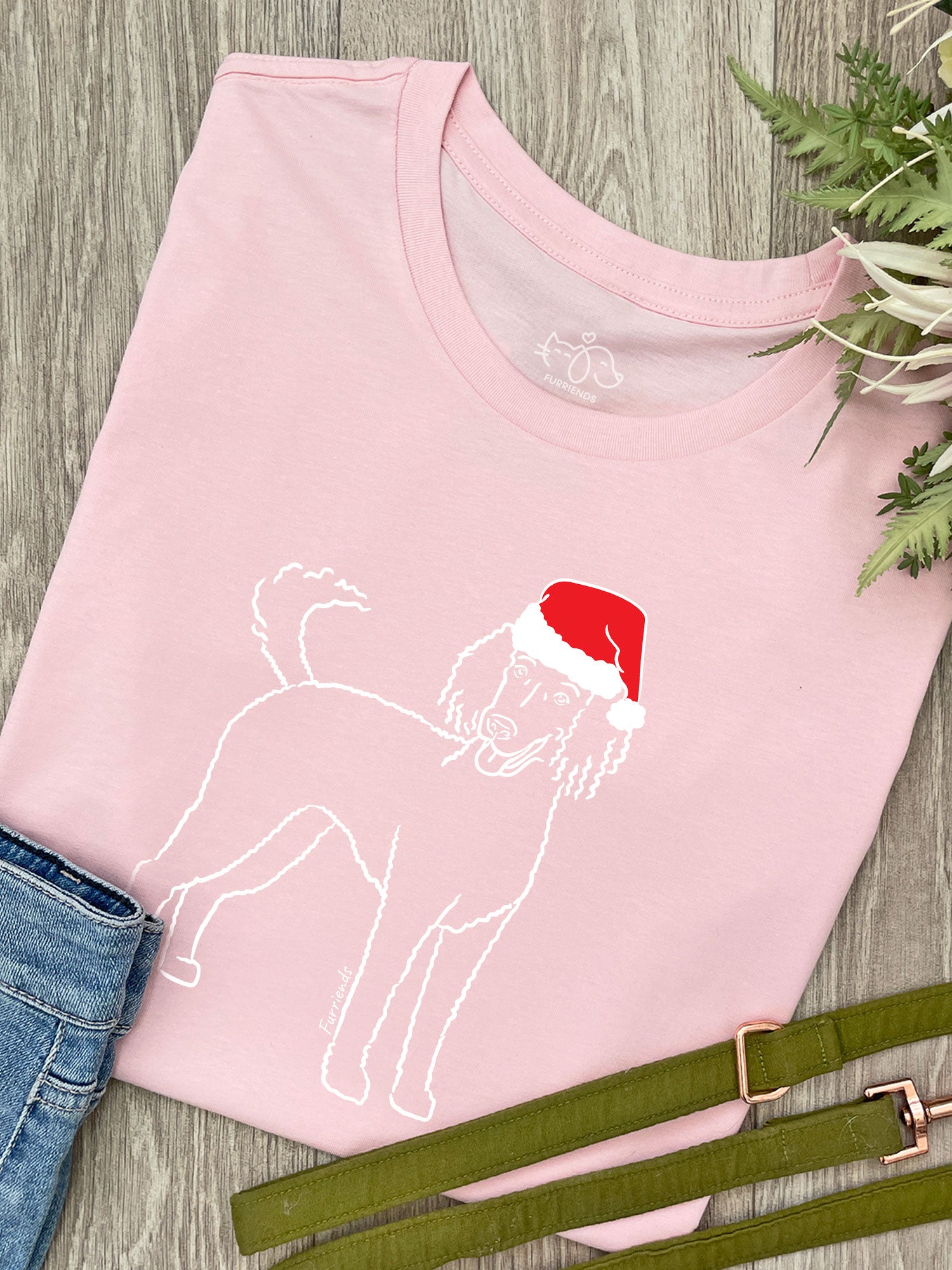 Poodle Christmas Edition Ava Women's Regular Fit Tee