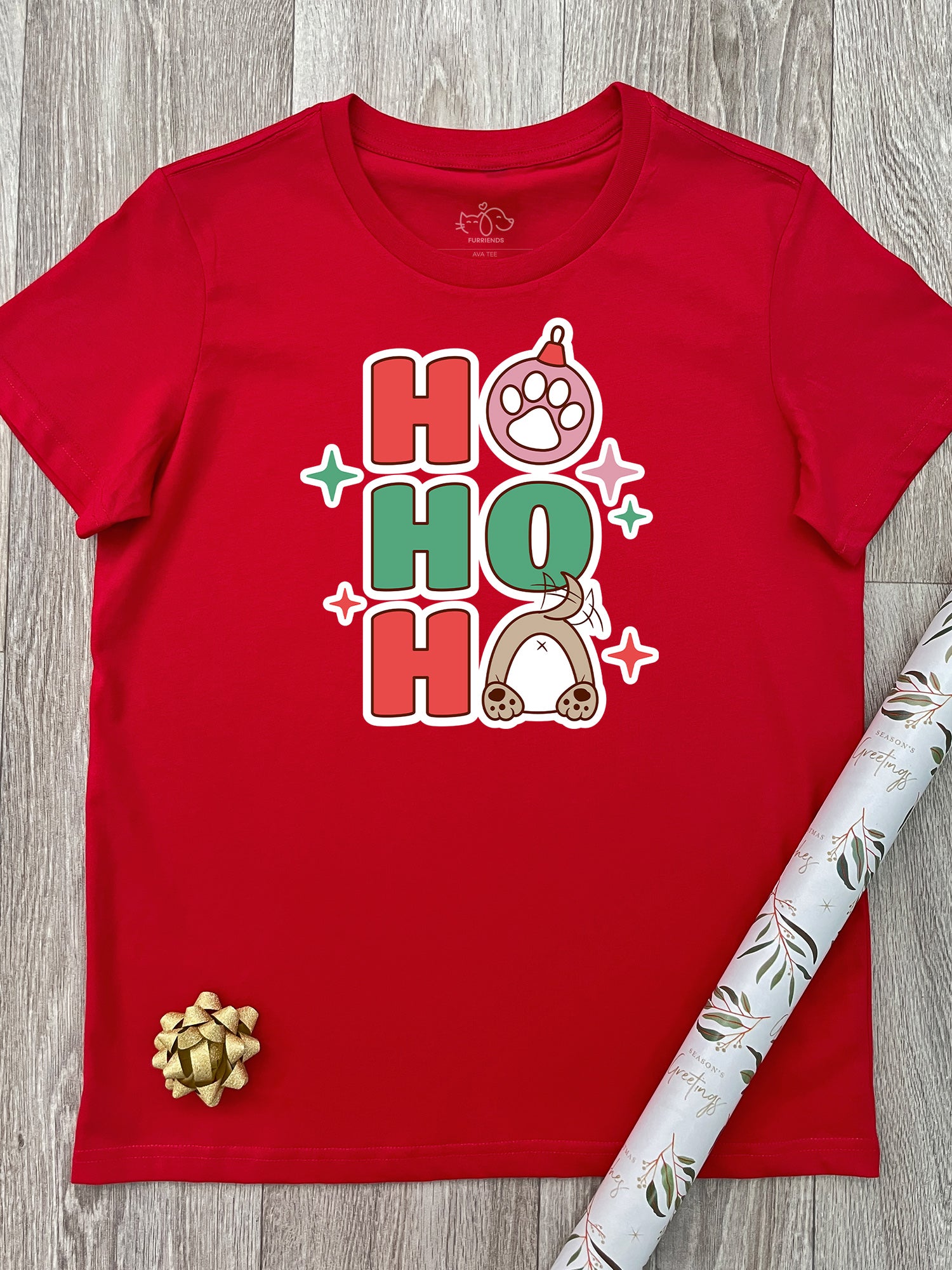 Ho Ho Ho Ava Women's Regular Fit Tee