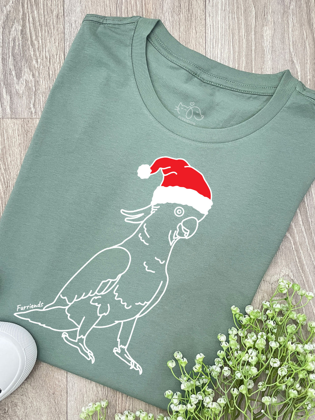 Sulphur-Crested Cockatoo Christmas Edition Ava Women's Regular Fit Tee