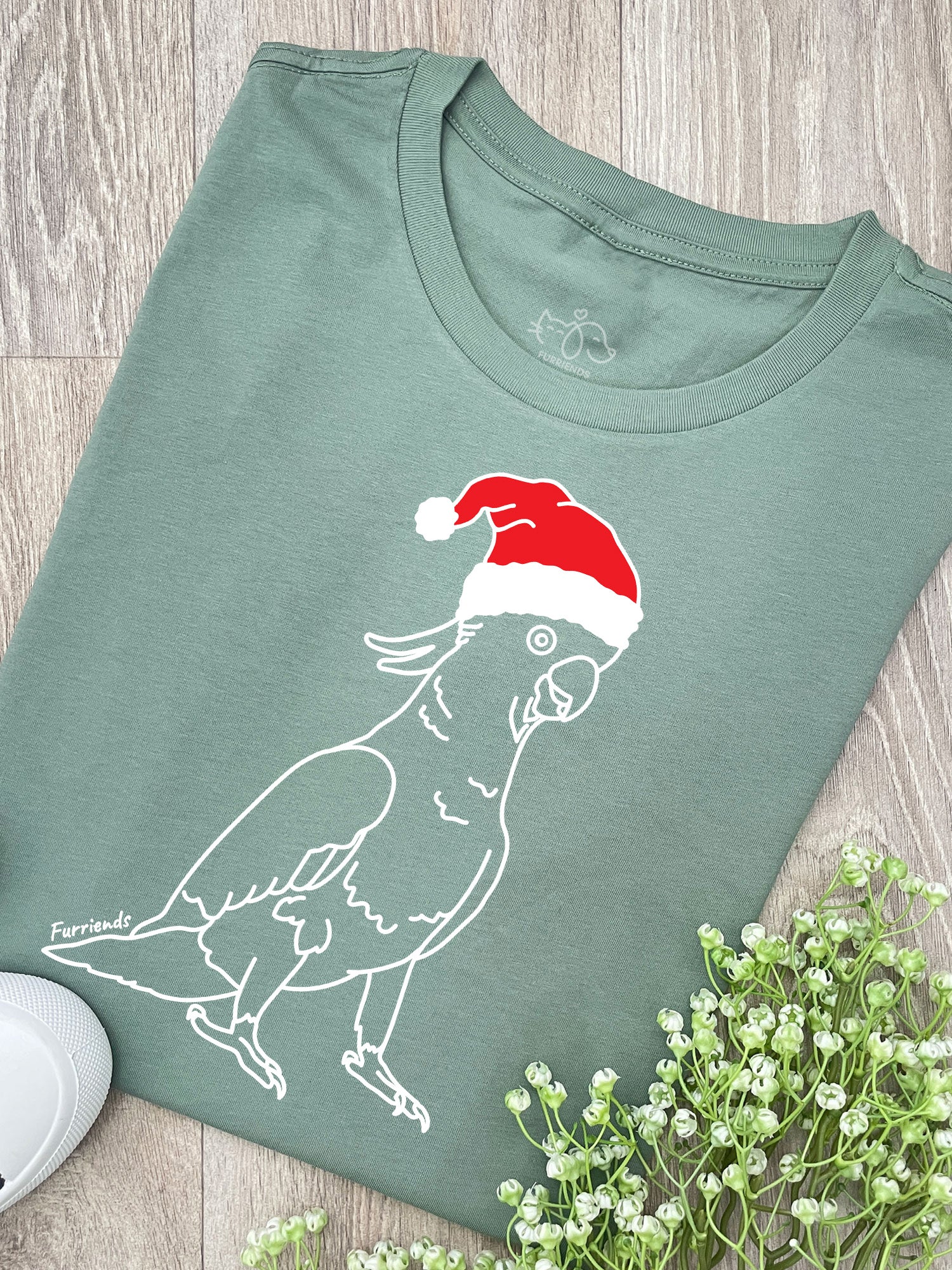 Sulphur-Crested Cockatoo Christmas Edition Ava Women's Regular Fit Tee
