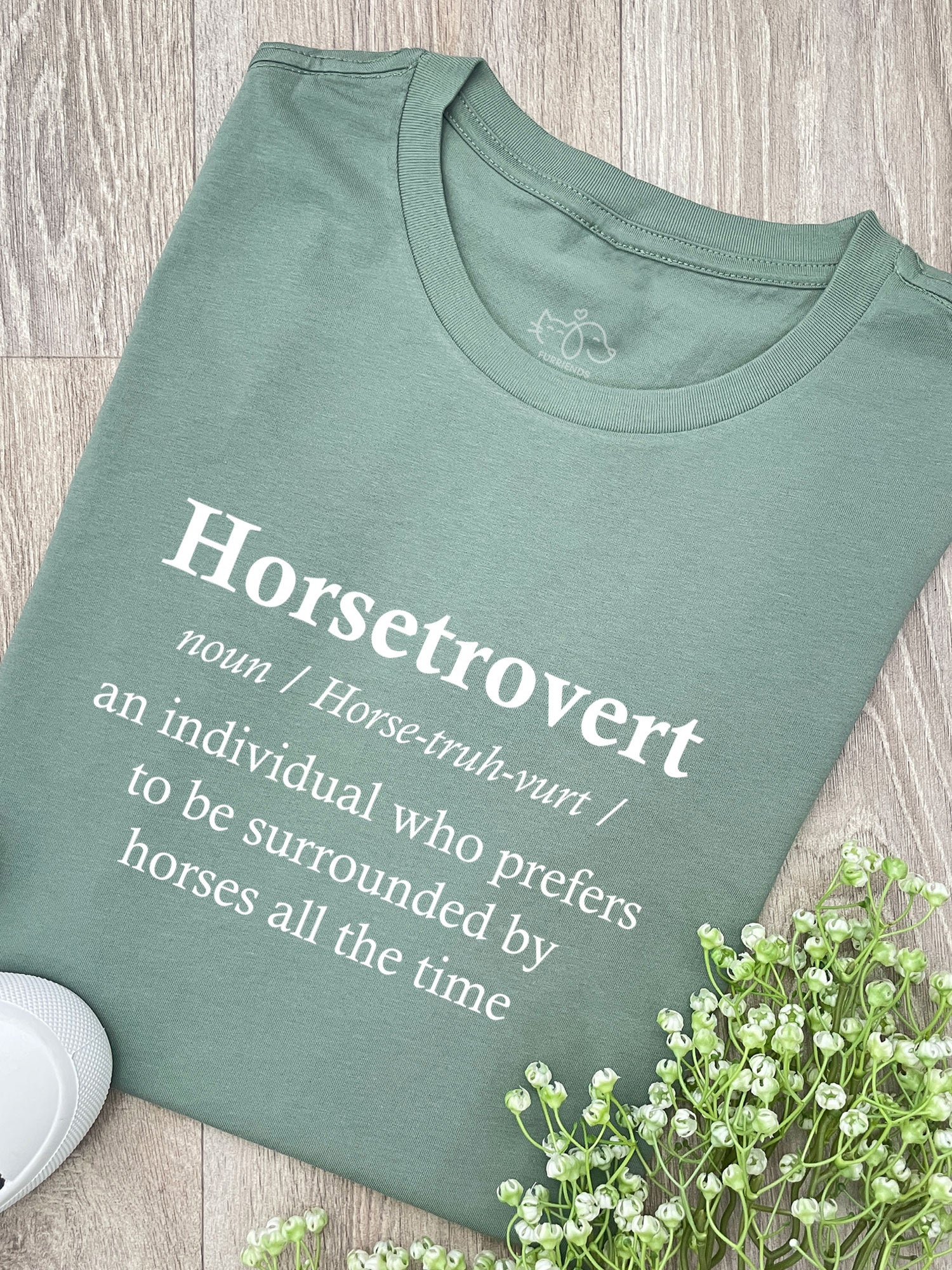 Horsetrovert Ava Women's Regular Fit Tee