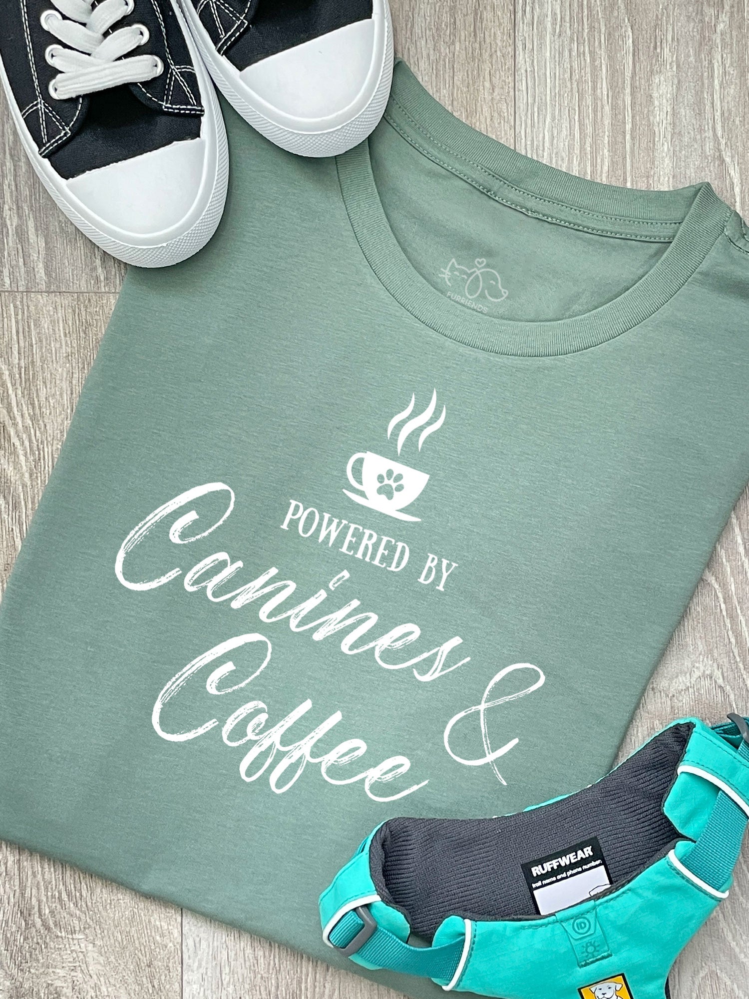 Canines & Coffee Ava Women's Regular Fit Tee