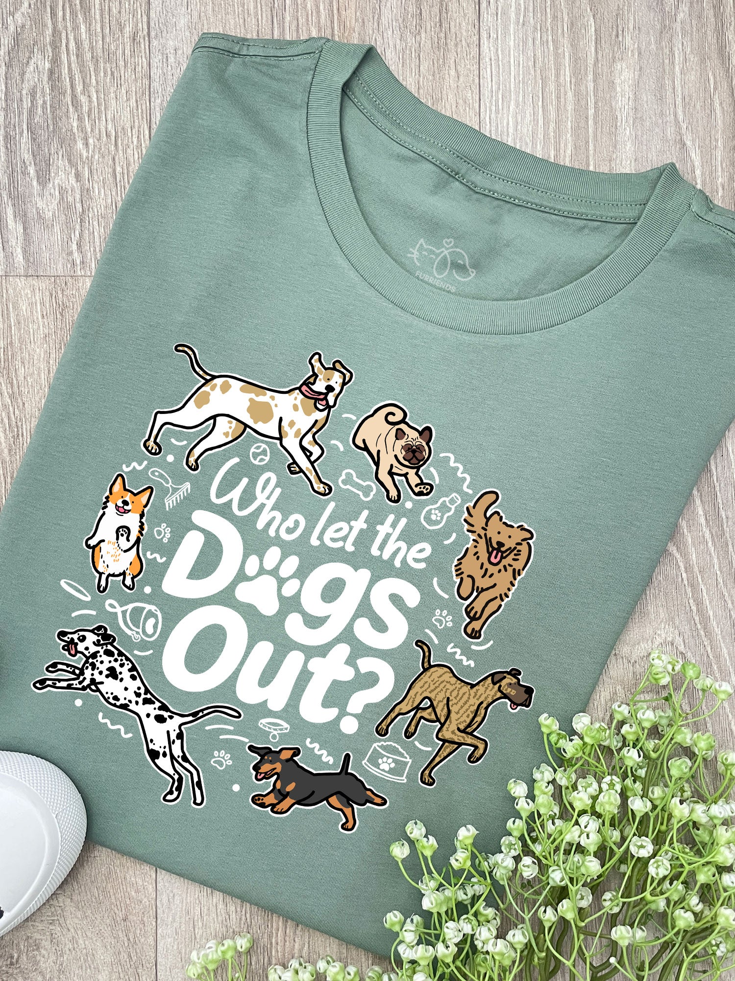 Who Let The Dogs Out? Ava Women's Regular Fit Tee