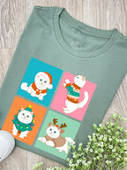 Purrmas Ava Women's Regular Fit Tee