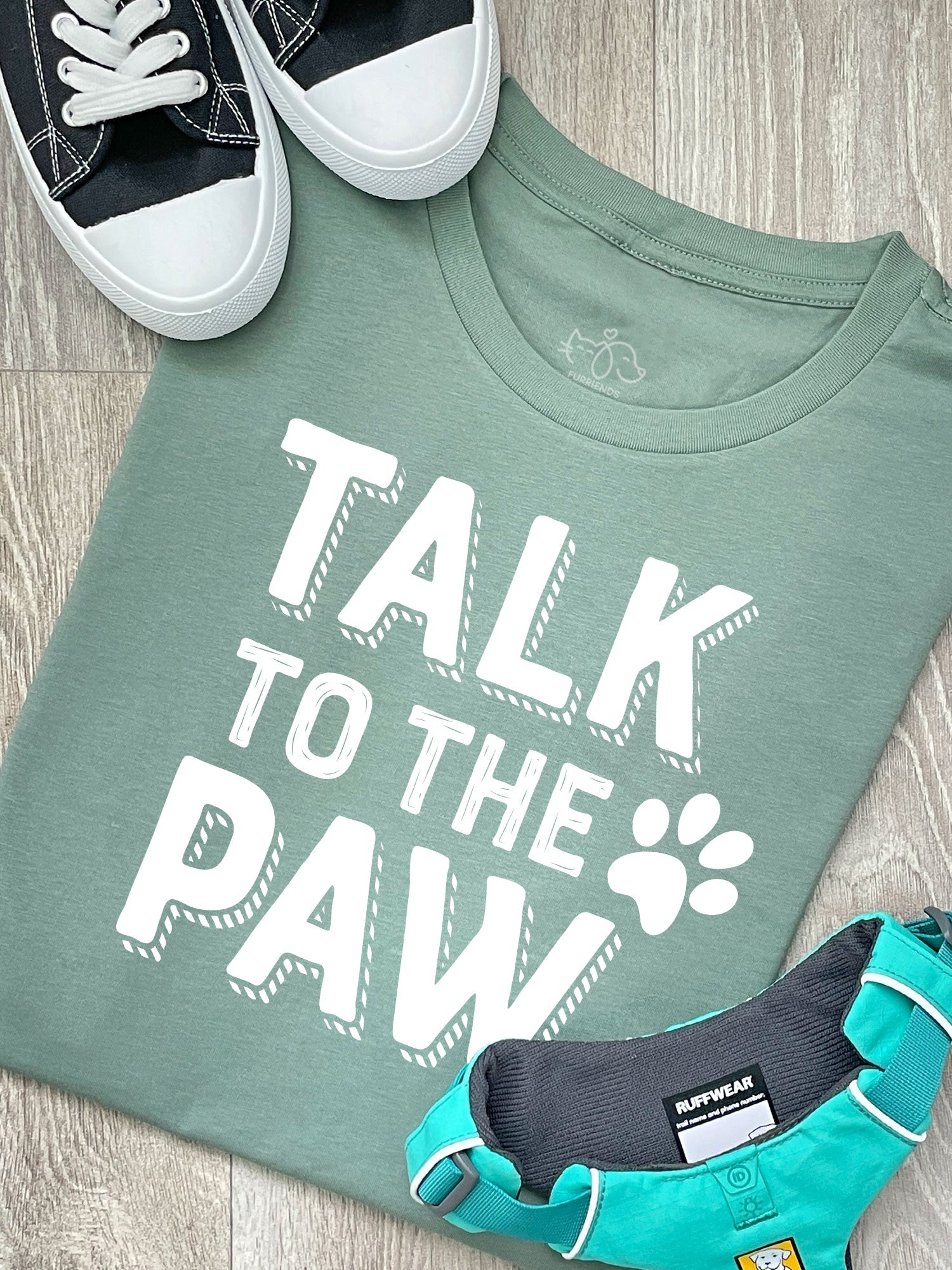 Talk To The Paw Ava Women's Regular Fit Tee