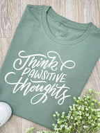 Think Pawsitive Thoughts Ava Women's Regular Fit Tee