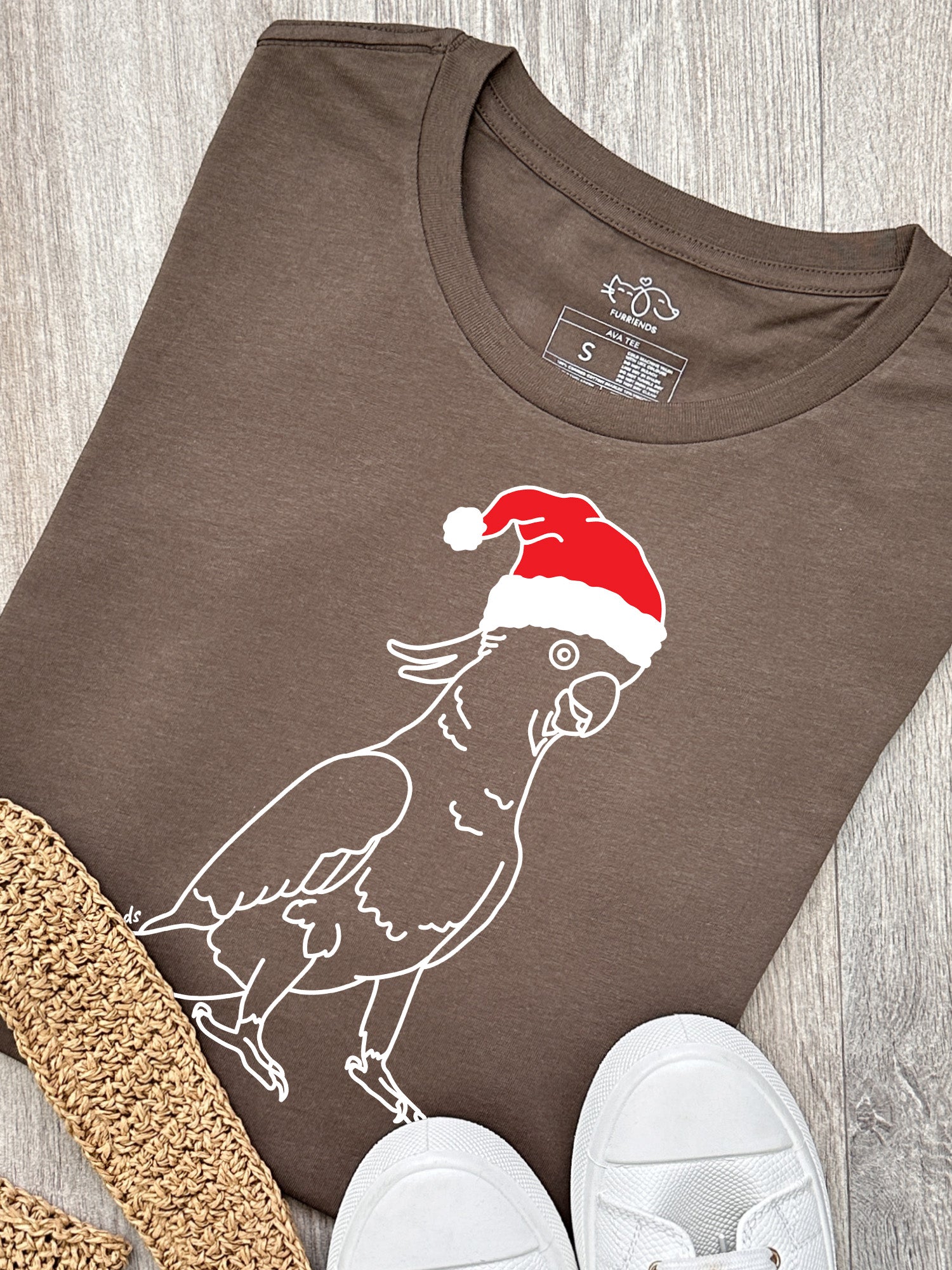 Sulphur-Crested Cockatoo Christmas Edition Ava Women's Regular Fit Tee