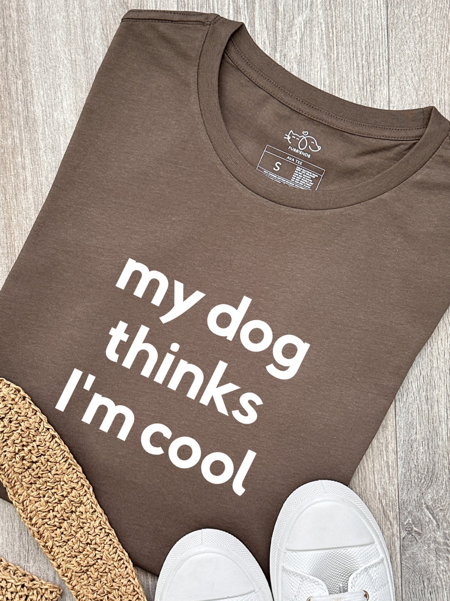 My Dog Thinks I'm Cool Ava Women's Regular Fit Tee