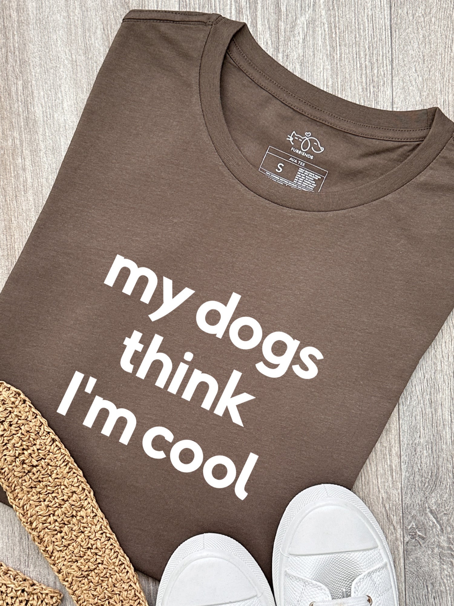 My Dog Thinks I'm Cool Ava Women's Regular Fit Tee