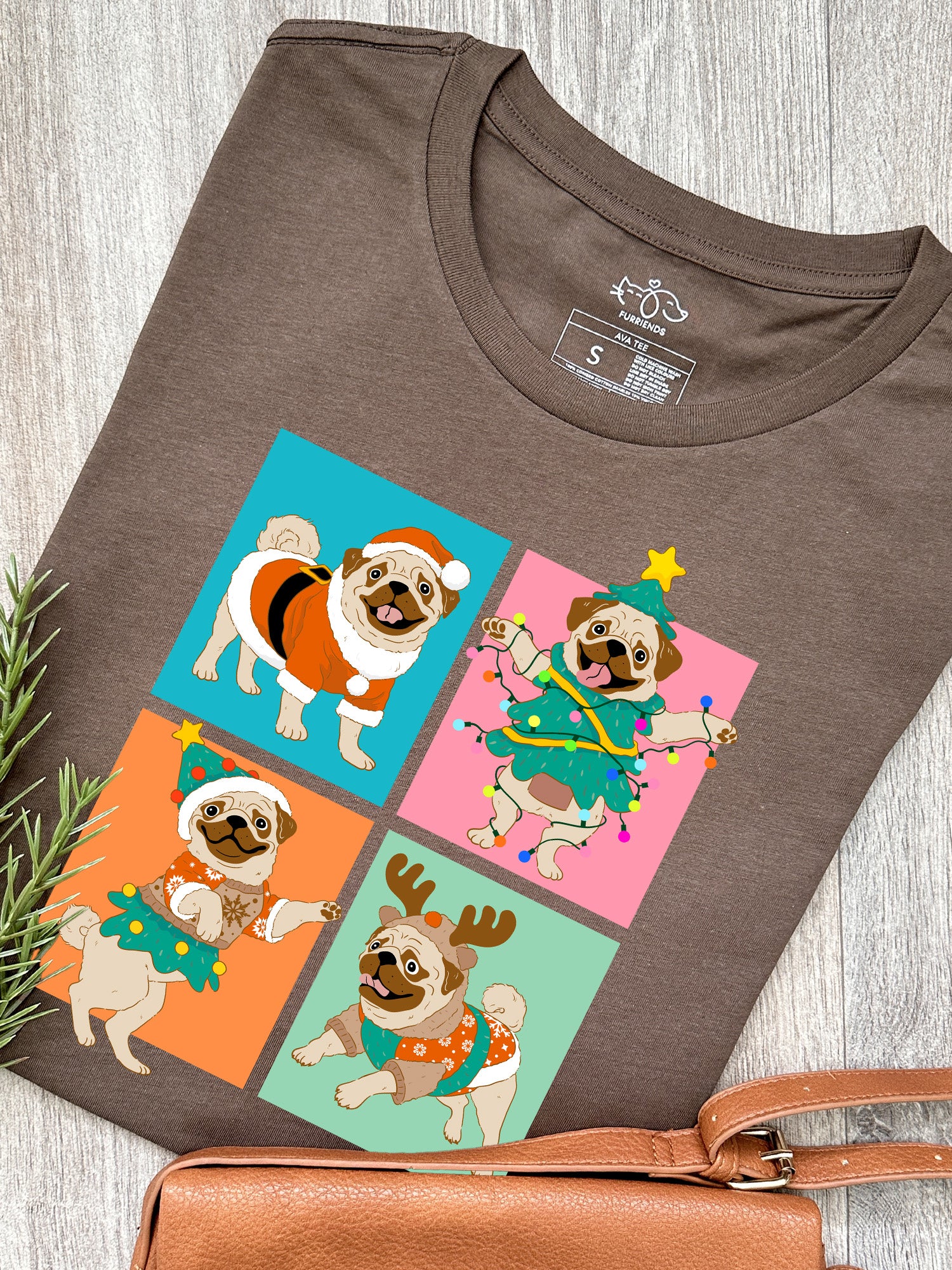 Pugmas Ava Women's Regular Fit Tee