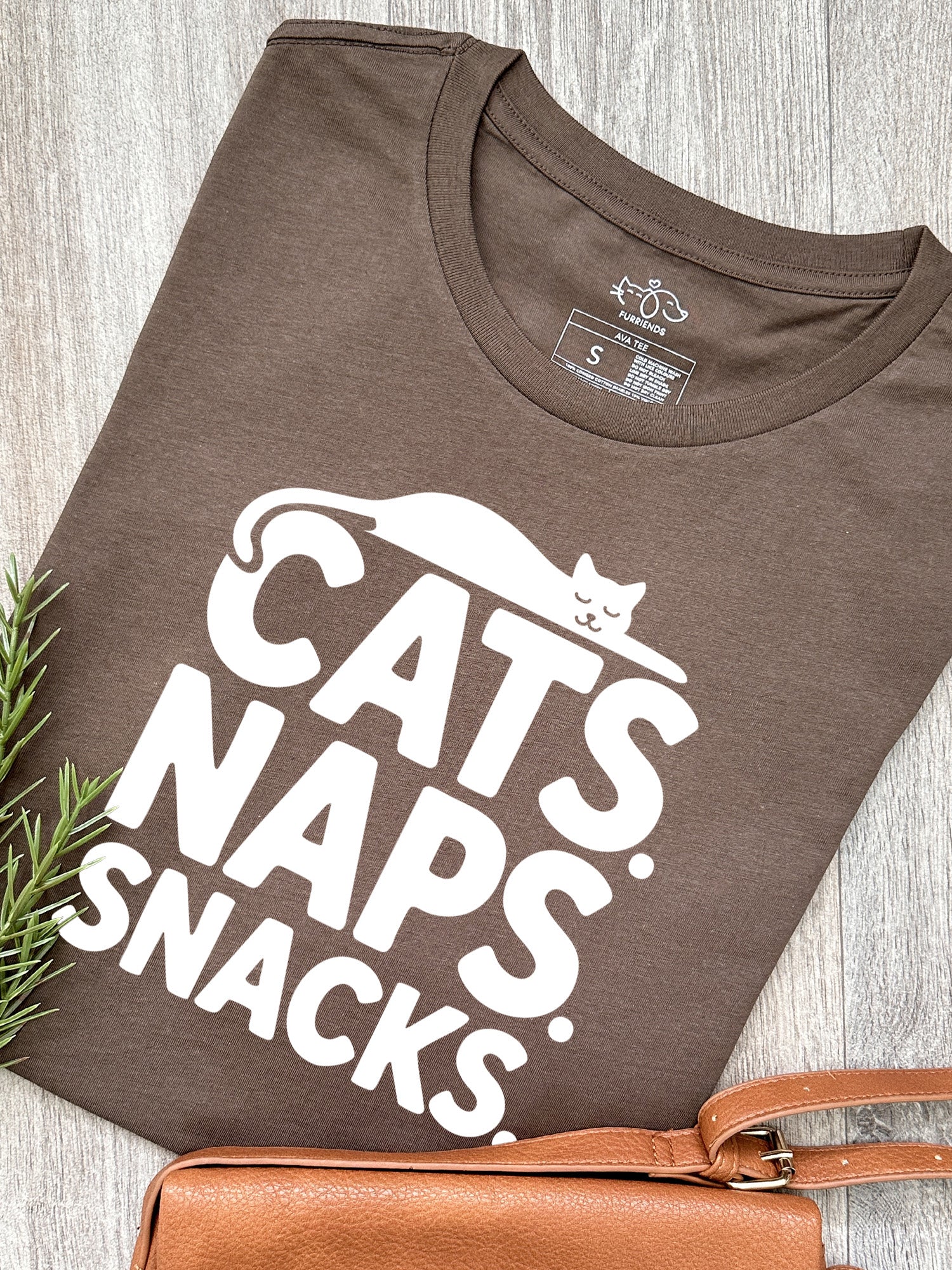 Cats. Naps. Snacks. Ava Women's Regular Fit Tee