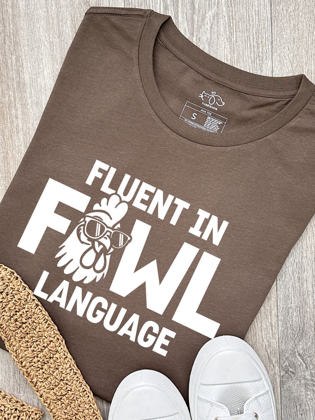 Fluent In Fowl Language Ava Women's Regular Fit Tee