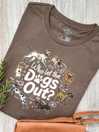 Who Let The Dogs Out? Ava Women's Regular Fit Tee